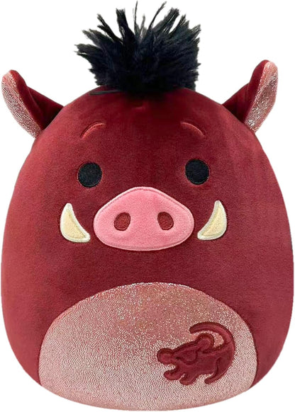 Squishmallows SQDI00552 8-Inch Pumbaa Disney Plush, Multicolour