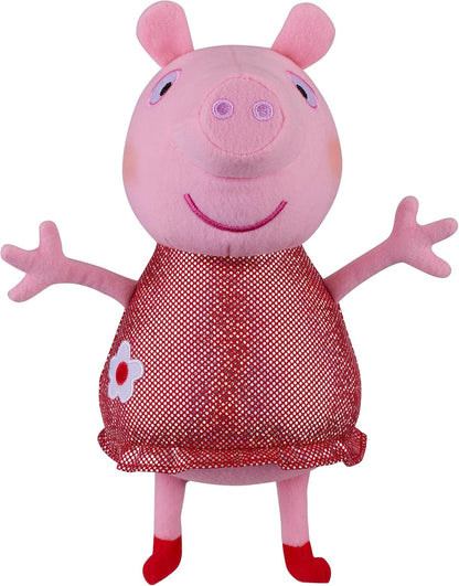 Peppa Pig 08117, Sing With Me Peppa, Interactive Feature Plush, Musical Soft Microphone, Toys, Gift for Preschoolers, Multicolour