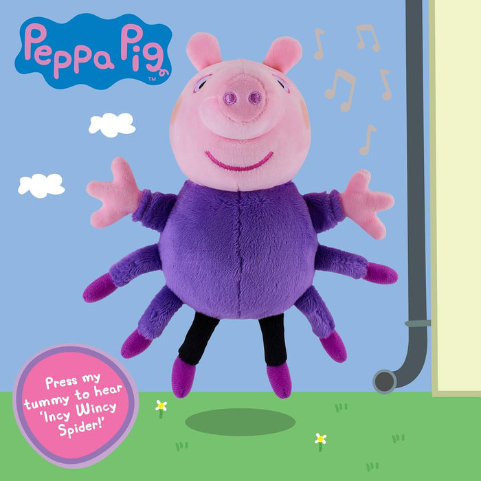 Peppa Pig 08163 Talking Soft Incy Wincy, Preschool, Plush Toys, Nursery Rhymes, Multicolour