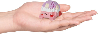nanoblock Kirby Sleep Model NBCC161 Building Blocks Puzzles For Adults And Kids | Plastic Model Kits With Mini Bricks Make Great Gaming Gifts For Boys Girls And Adults Age 12+
