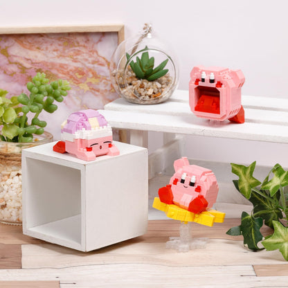 nanoblock Kirby Sleep Model NBCC161 Building Blocks Puzzles For Adults And Kids | Plastic Model Kits With Mini Bricks Make Great Gaming Gifts For Boys Girls And Adults Age 12+