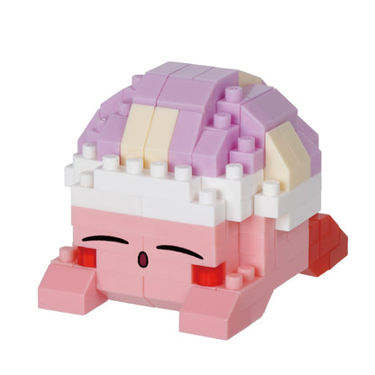 nanoblock Kirby Sleep Model NBCC161 Building Blocks Puzzles For Adults And Kids | Plastic Model Kits With Mini Bricks Make Great Gaming Gifts For Boys Girls And Adults Age 12+