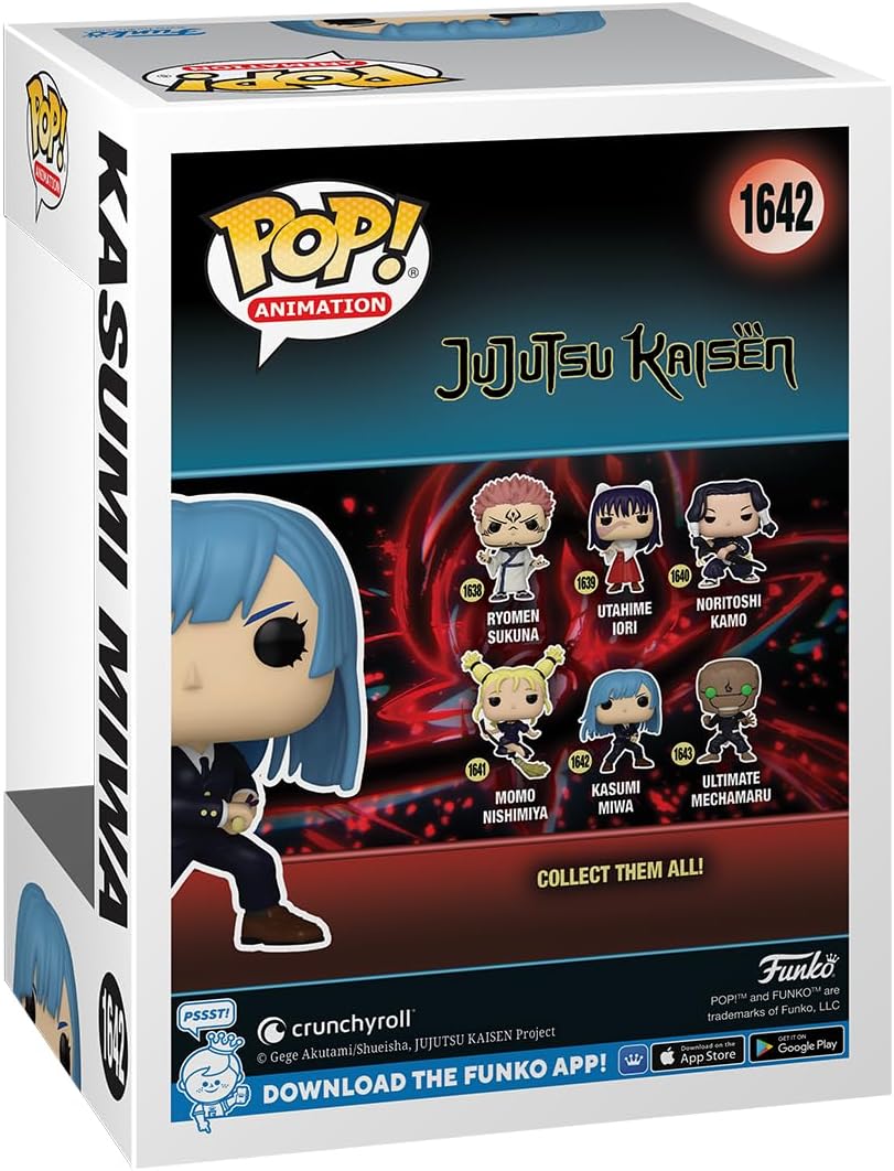 Funko Pop! Animation: JJK - Miwa Kasumi Miwa - Jujutsu Kaisen - Collectable Vinyl Figure - Gift Idea - Official Merchandise - Toys for Kids & Adults - Anime Fans - Model Figure for Collectors