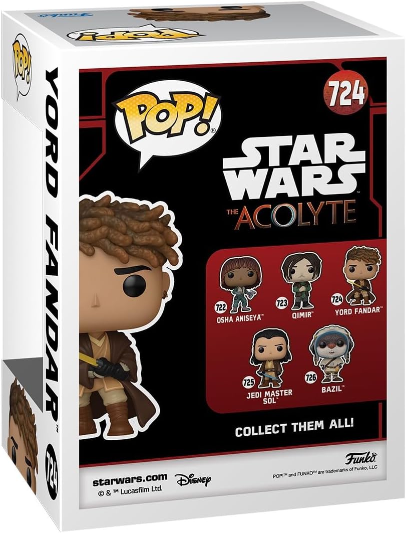Funko Pop! Star Wars: Acolyte - Yord Fandar - Collectable Vinyl Figure - Gift Idea - Official Merchandise - Toys for Kids & Adults - TV Fans - Model Figure for Collectors and Display