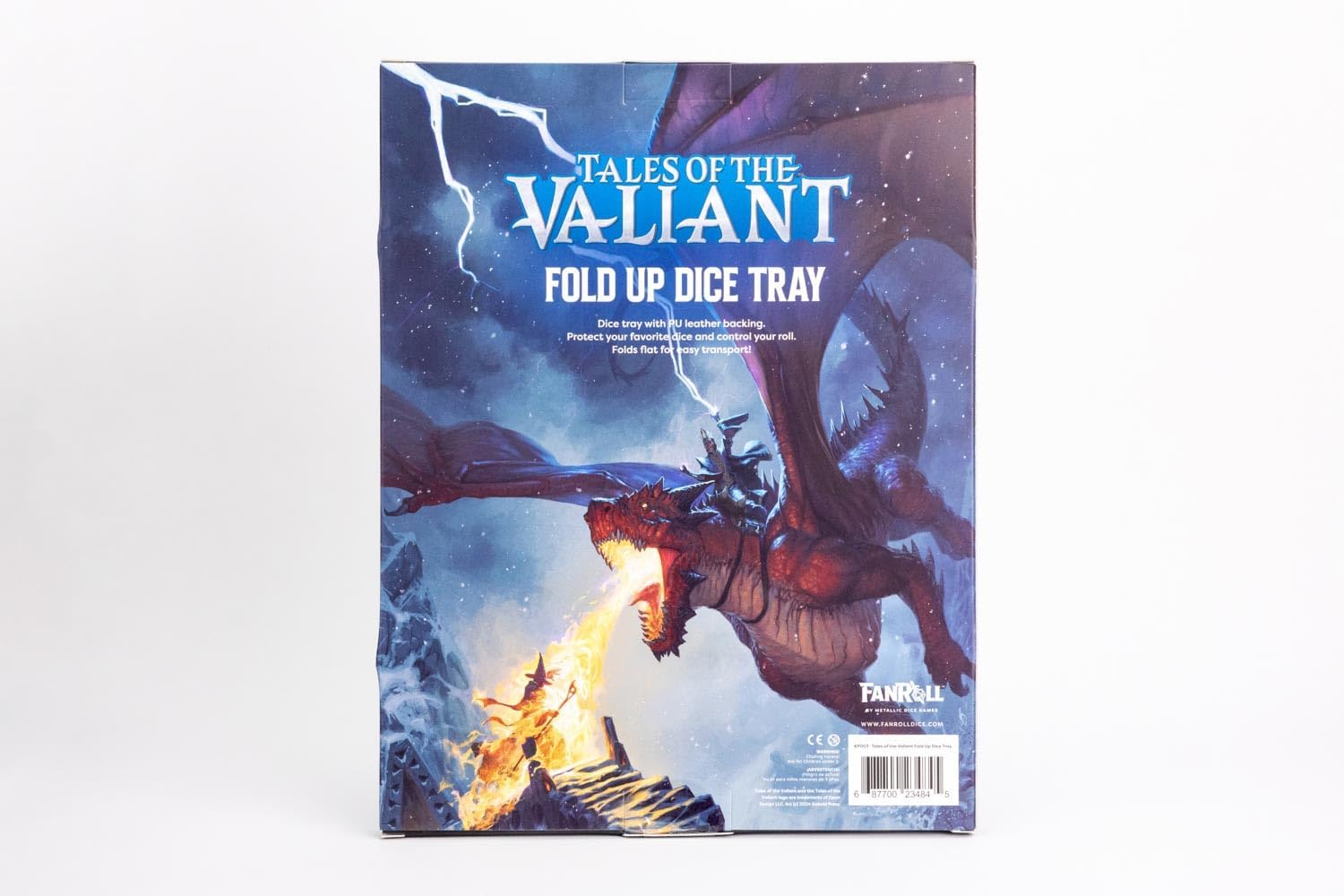 FanRoll Tales of The Valiant Fold Up Dice Tray
