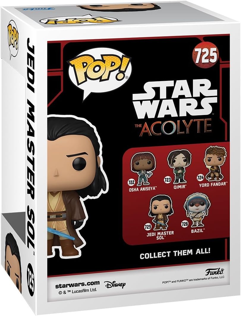 Funko Pop! Star Wars: Acolyte - Master Sol - Collectable Vinyl Figure - Gift Idea - Official Merchandise - Toys for Kids & Adults - TV Fans - Model Figure for Collectors and Display