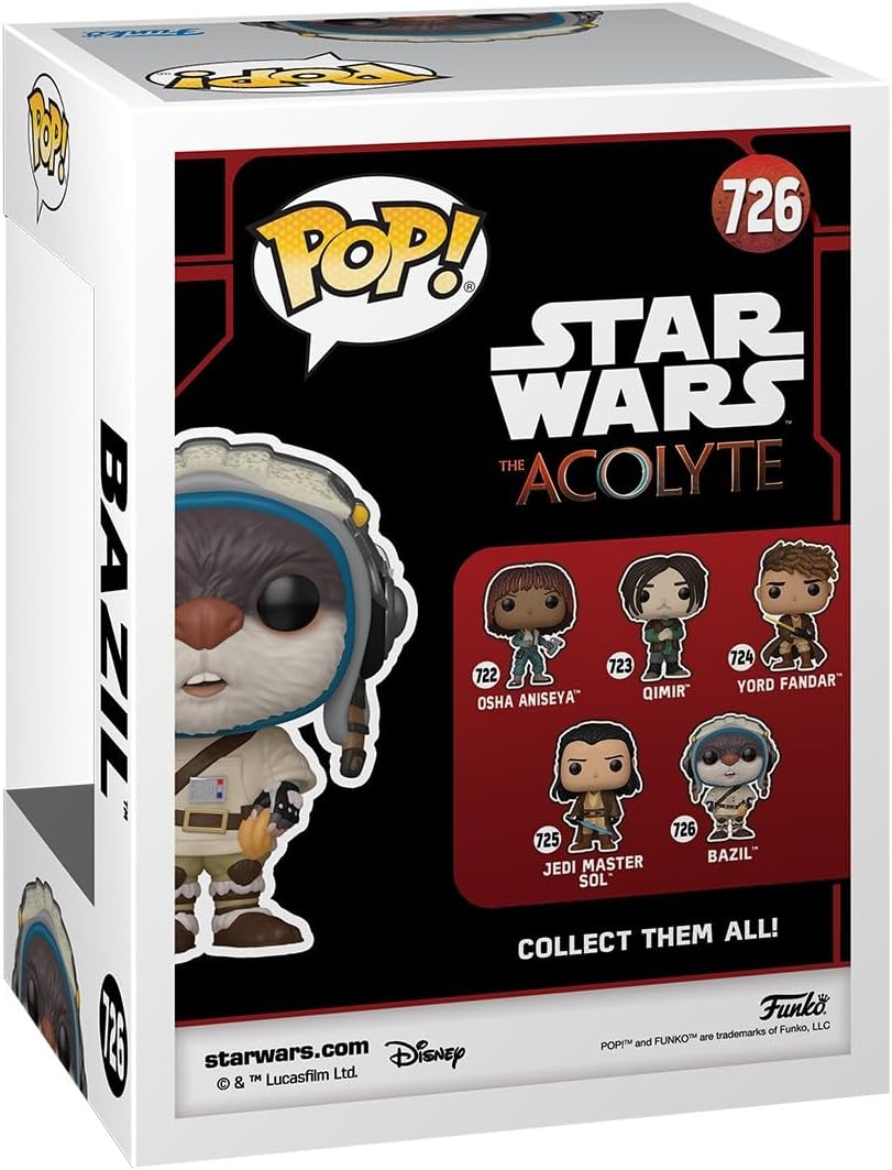 Funko Pop! Star Wars: Acolyte - Bazil - Collectable Vinyl Figure - Gift Idea - Official Merchandise - Toys for Kids & Adults - TV Fans - Model Figure for Collectors and Display