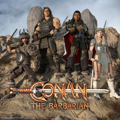 Super7 ULTIMATES! Conan The Barbarian Battle of The Mounds Subotai - 7" Conan Action Figure with Accessories Classic Movie Collectibles and Retro Toys