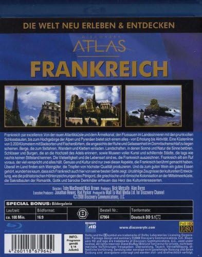 Discovery HD Atlas: Frankreich