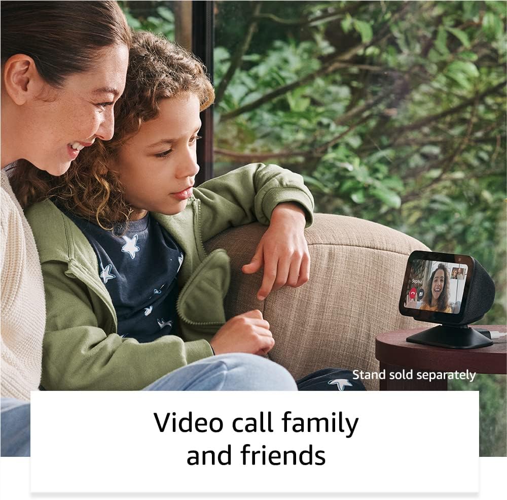 Amazon Echo Show 5 (3Rd Generation) - Smart Display - With Lcd 5.5`` Display - Wireless - Bluetooth, Wi-Fi - App-Controll