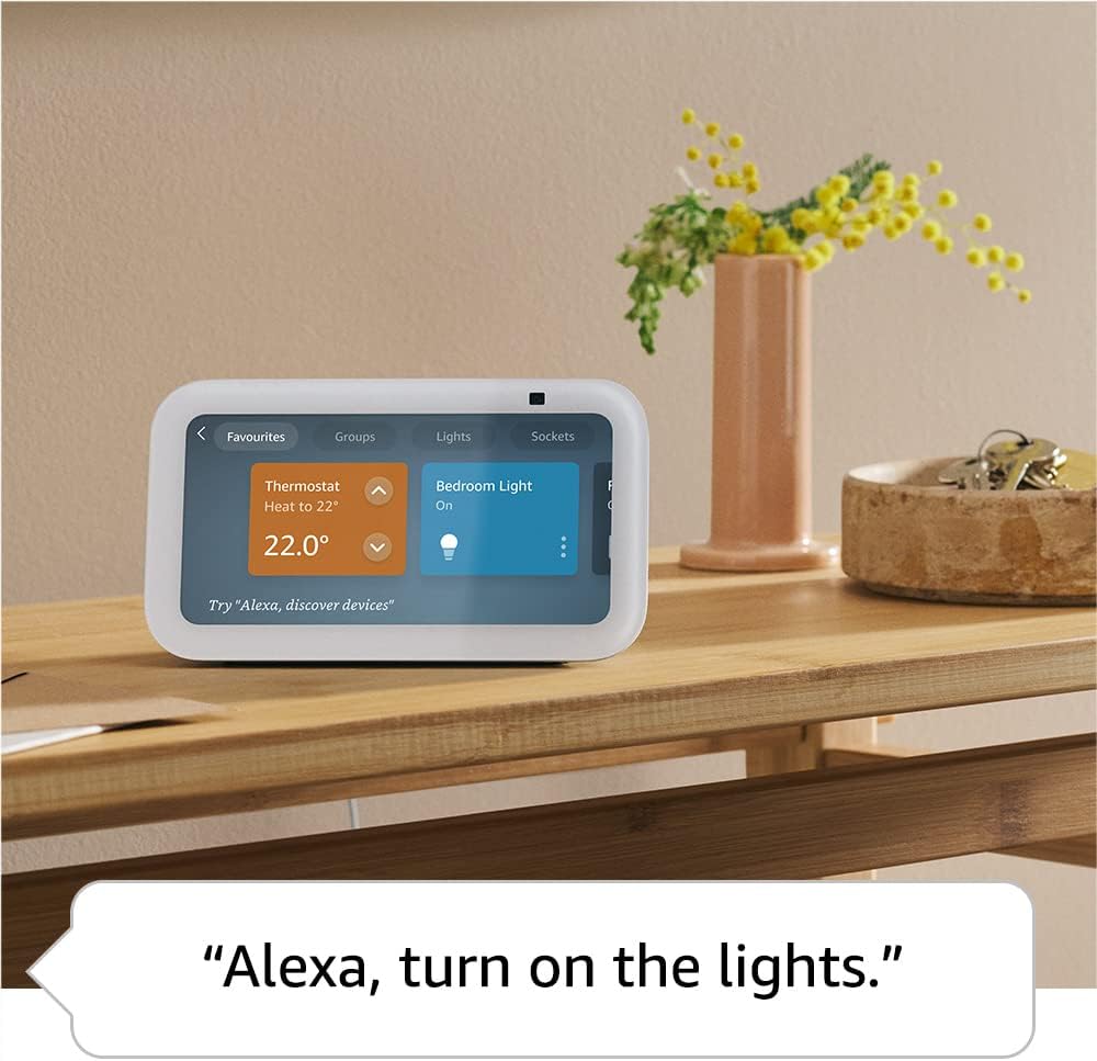 Amazon Echo Show 5 (3Rd Generation) - Smart Display - With Lcd 5.5`` Display - Wireless - Bluetooth, Wi-Fi - App-Controll