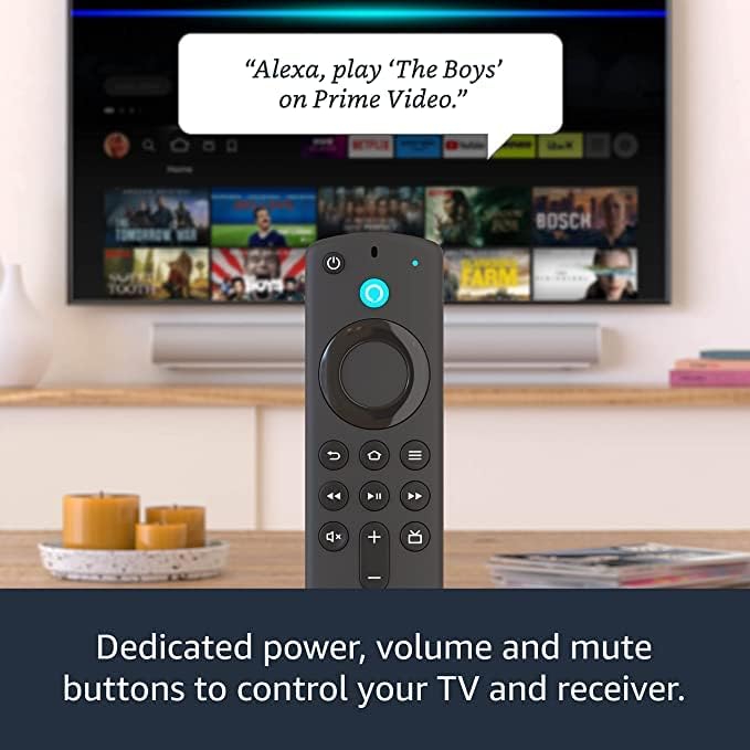 Amazon Fire Tv Stick (3Rd Gen) - Av Player - 8 Gb - 1080P - 60 Fps - Hdr - Black