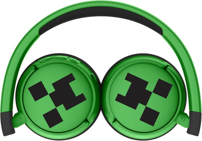 OTL Technologies MC1231 Minecraft Kids Wireless Headphones - Green