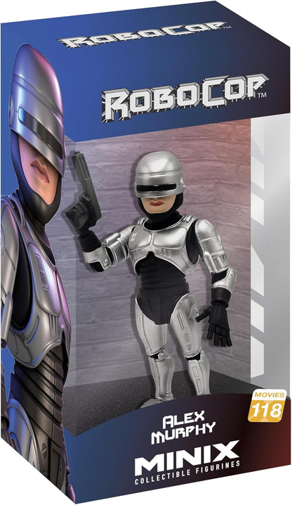 MINIX - Movies #118 - Robocop - Alex Murphy - Figurine à Collectionner 12 cm