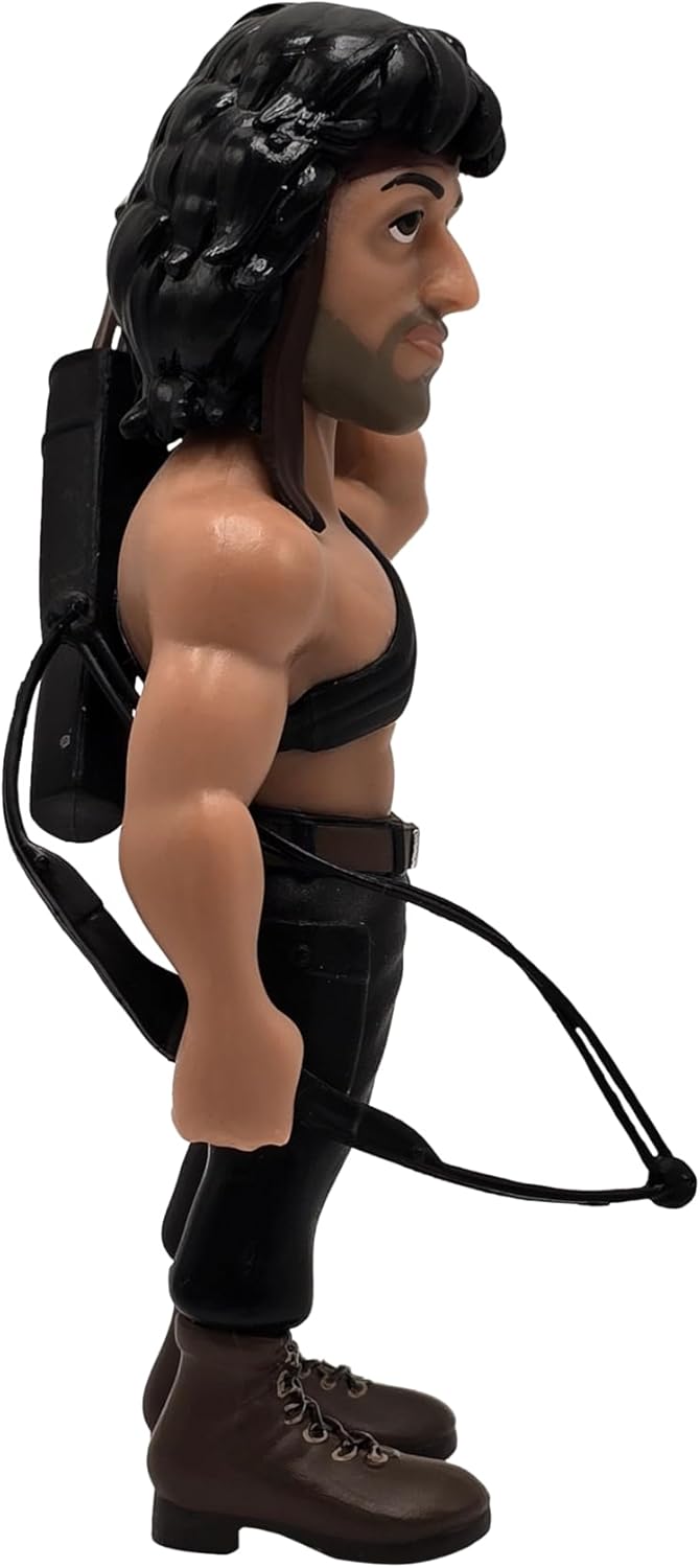 MINIX Rambo with Bow Model | Collectable Rambo: First Blood Part II Figure | Bandai Action Figure Range | Collectible Movie Icons Figures Make Great Gifts For Fans