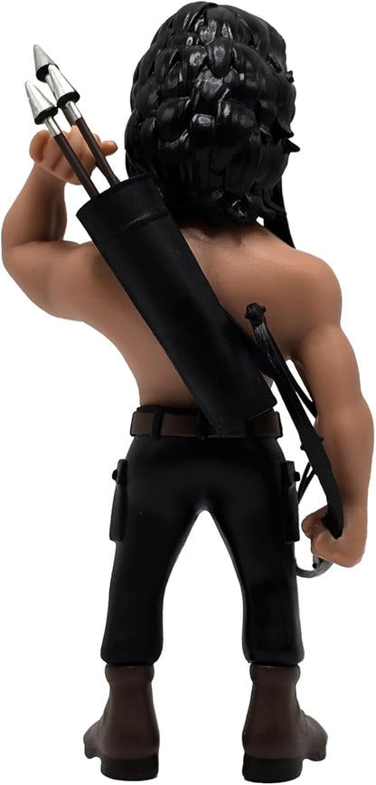 MINIX Rambo with Bow Model | Collectable Rambo: First Blood Part II Figure | Bandai Action Figure Range | Collectible Movie Icons Figures Make Great Gifts For Fans