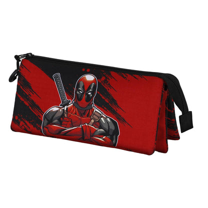 DEADPOOL - Bad - Triple Pencil Case