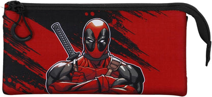 DEADPOOL - Bad - Triple Pencil Case