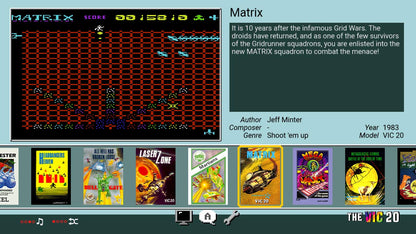 The VIC 20 (Color Computer) Video Game System (Retro Games