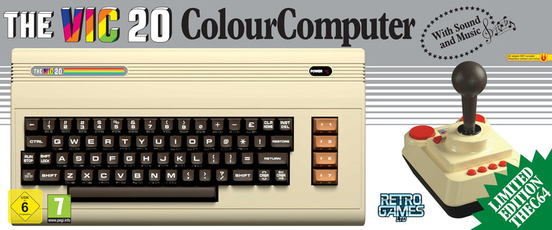 The VIC 20 (Color Computer) Video Game System (Retro Games