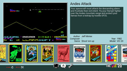 The VIC 20 (Color Computer) Video Game System (Retro Games