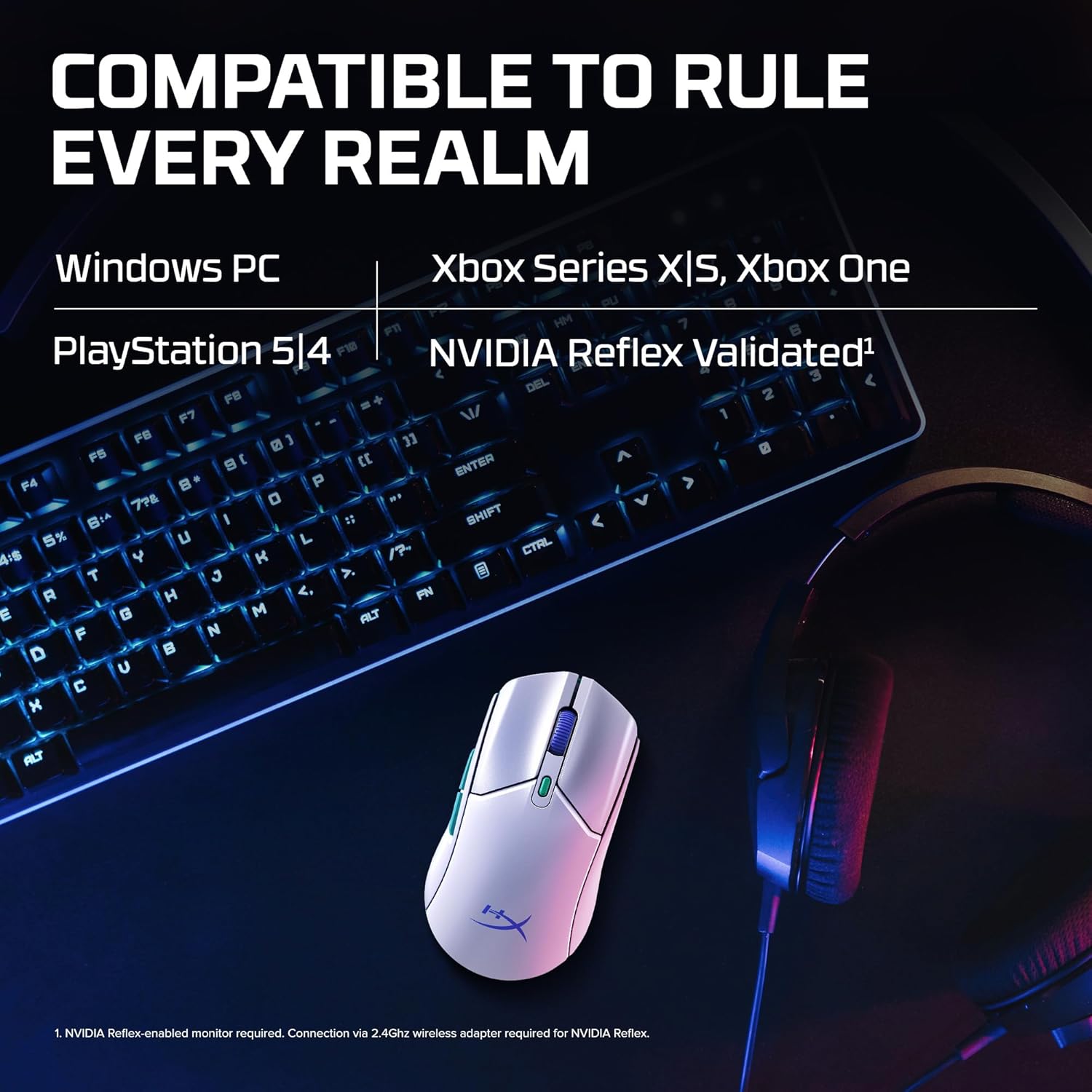 HyperX The Pulsefire Haste 2 Core Wireless is a wireless, lightweight gaming mouse with long battery life and featuring the Core Sensor.