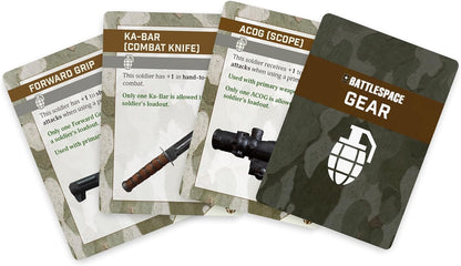 Modiphius Entertainment: Battlespace -Tabletop Solo War Card Game, Ultra-Modern Military Combat, Mission Game, Ages 13+, 1 Player, 30-60 Min