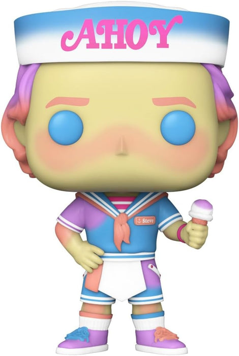Funko Pop! TV: Stranger Things - Steve Harrington - Stranger Thingseve - (Scoops Ahoy) - Collectable Vinyl Figure - Gift Idea - Official Merchandise - Toys for Kids & Adults - TV Fans