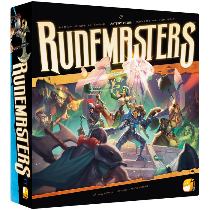 Runemasters - Fantasy Defense Game, Cooperative Dice Board Game, Adults & Family, Ages 8+, 1-4 Players, 45 Min