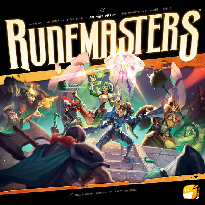 Runemasters - Fantasy Defense Game, Cooperative Dice Board Game, Adults & Family, Ages 8+, 1-4 Players, 45 Min
