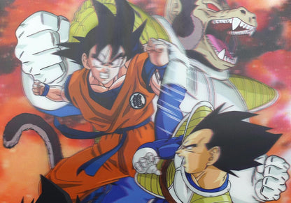 SD TOYS - Goku VS Vegeta Dragon Ball Z 3D effect notebook - 30 x 21 cm
