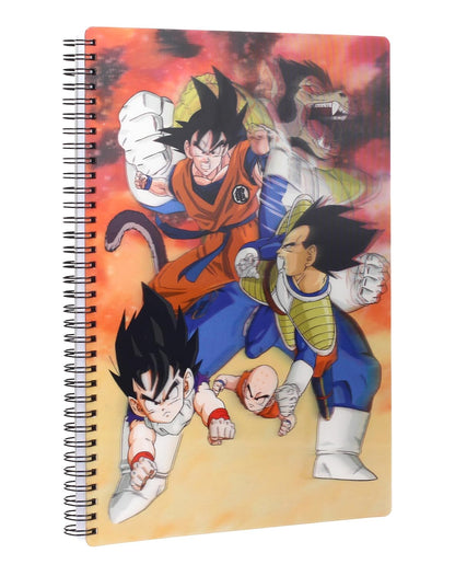 SD TOYS - Goku VS Vegeta Dragon Ball Z 3D effect notebook - 30 x 21 cm