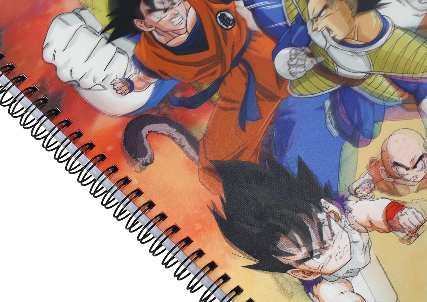 SD TOYS - Goku VS Vegeta Dragon Ball Z 3D effect notebook - 30 x 21 cm