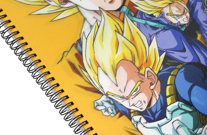 SD TOYS - Saiyans Dragon Ball Z 3D effect notebook - 30 x 21 cm
