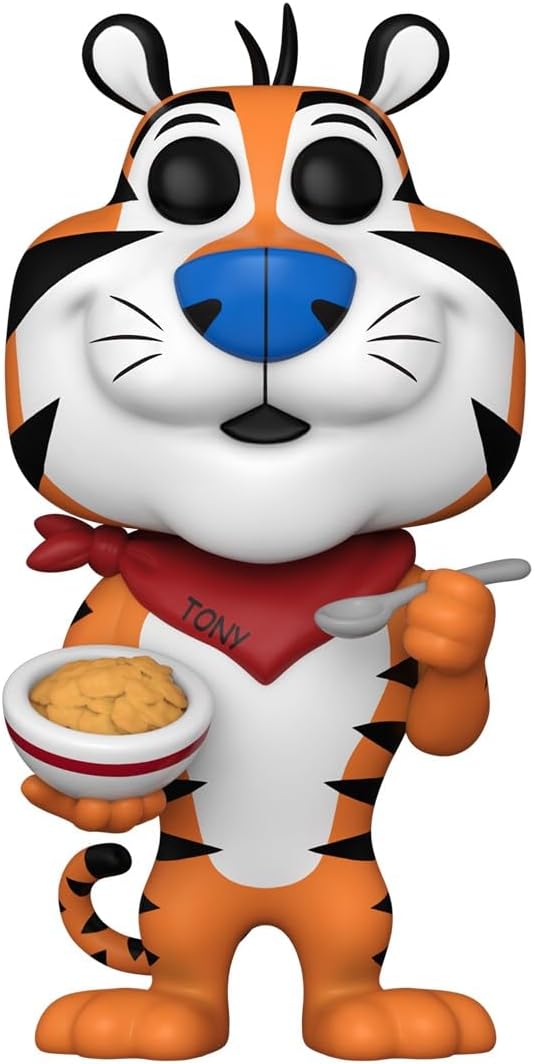 Funko Pop! AD Icon: Kellogg's - Tony the Tiger - ('84) - Kelloggs - Collectable Vinyl Figure - Gift Idea - Official Merchandise - Toys for Kids & Adults - Ad Icons Fans - Model Figure for Collectors