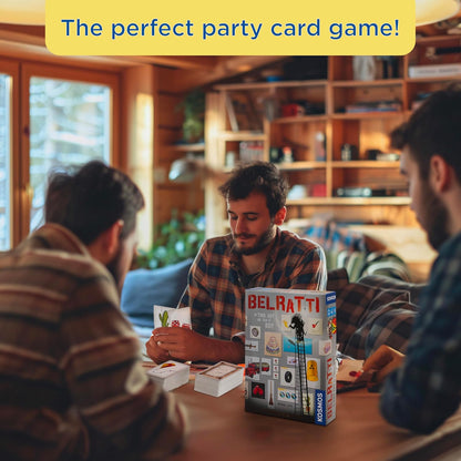 Thames & Kosmos Belratti, Cooperative Card Game, Exciting Card Games for Adults and Kids, Board Games for Game Night, For 3 to 7 Players, Age 8+