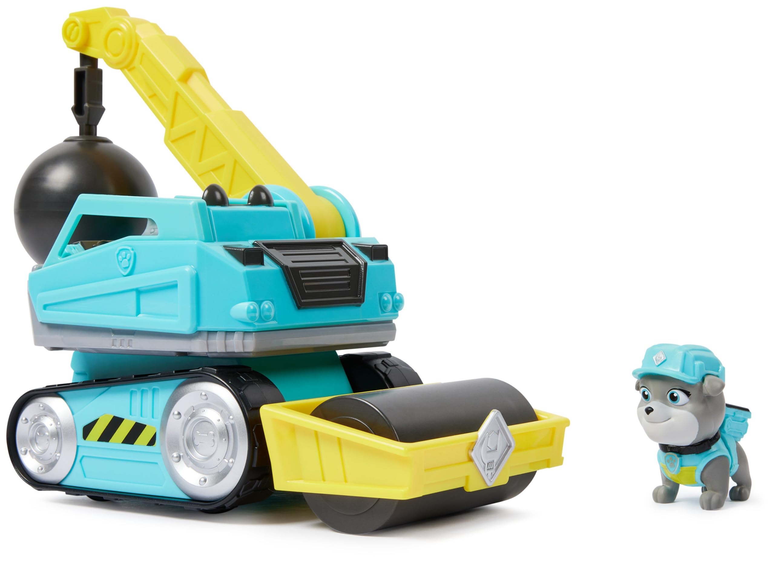 Rubble and Crew, Motor’s Wrecking Ball Toy Truck with Action Figure and Movable Construction Toys, Kids’ Toys for Aged 3 and Up