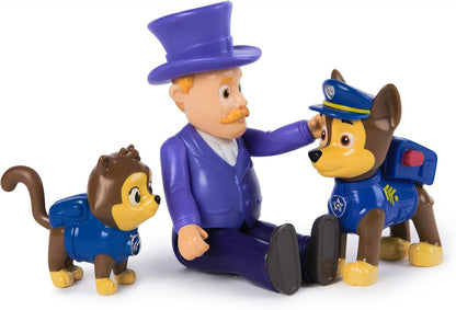 Paw Patrol Chase and Humdinger figures set, Kids’ Toys for Boys and Girls Aged 3 and Up