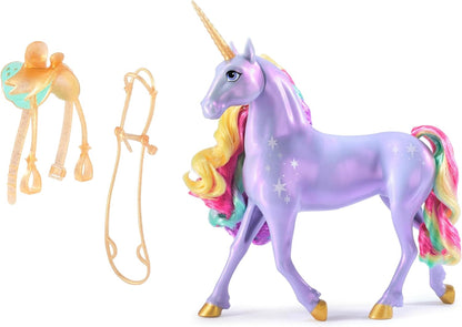 Unicorn Academy, Interactive Rainbow Light-up Wildstar Unicorn Toy with Lights, Sounds and Music, Dolls and Unicorn Toys for Girls Aged 4 and up