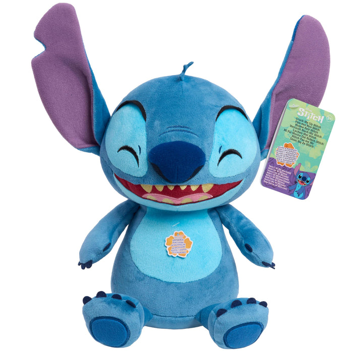 Just Play Disney Stitch Crack Me Up Stitch Plush Toy, 11 Inch Plush, Stuffed Animal, Alien, Kids Toys for Ages 3 Up