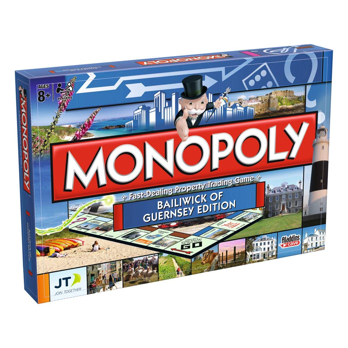 Monopoly - Vagón para modelismo ferroviario, de 2 a 6 Jugadores (Winning Moves 21210) (versión en inglés