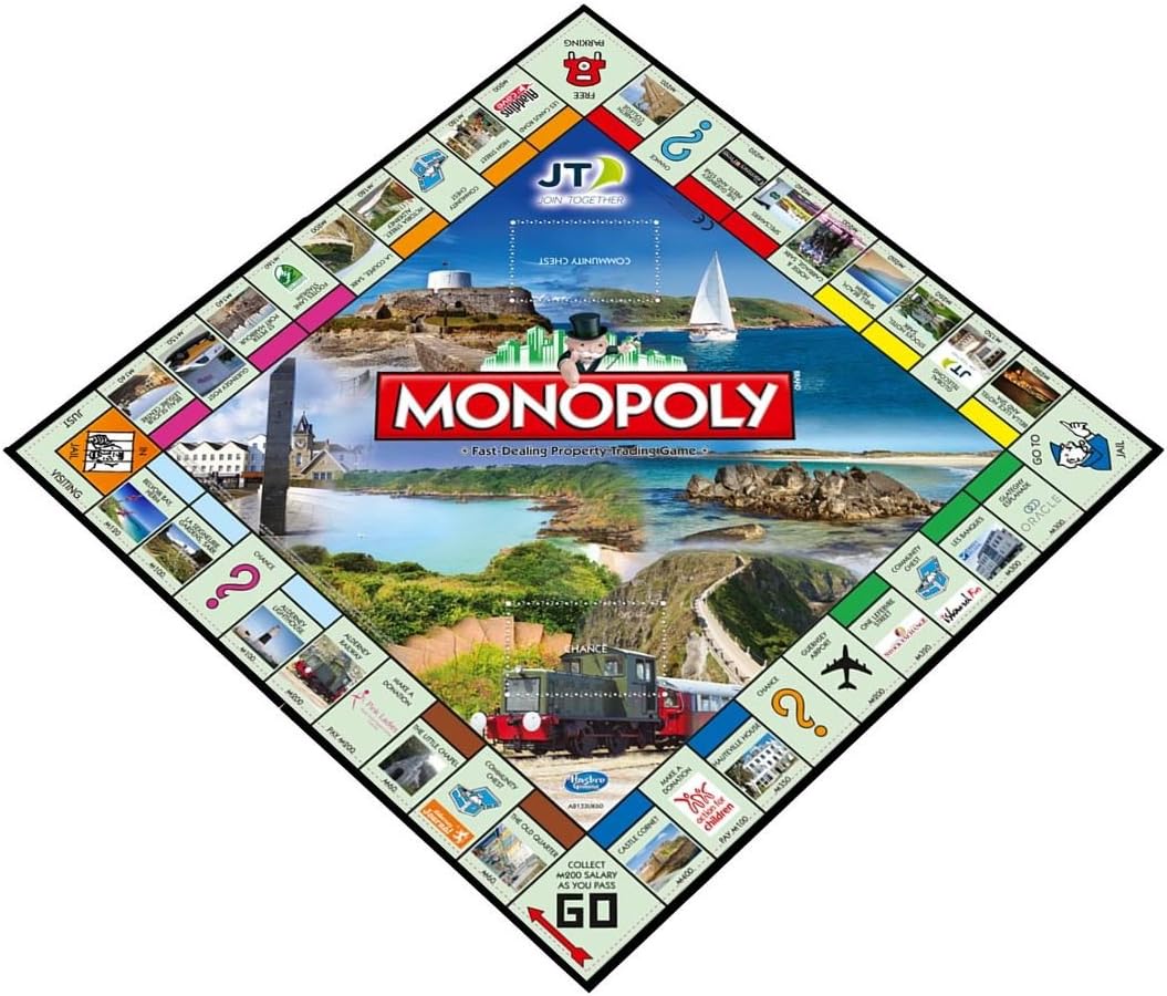 Monopoly - Vagón para modelismo ferroviario, de 2 a 6 Jugadores (Winning Moves 21210) (versión en inglés