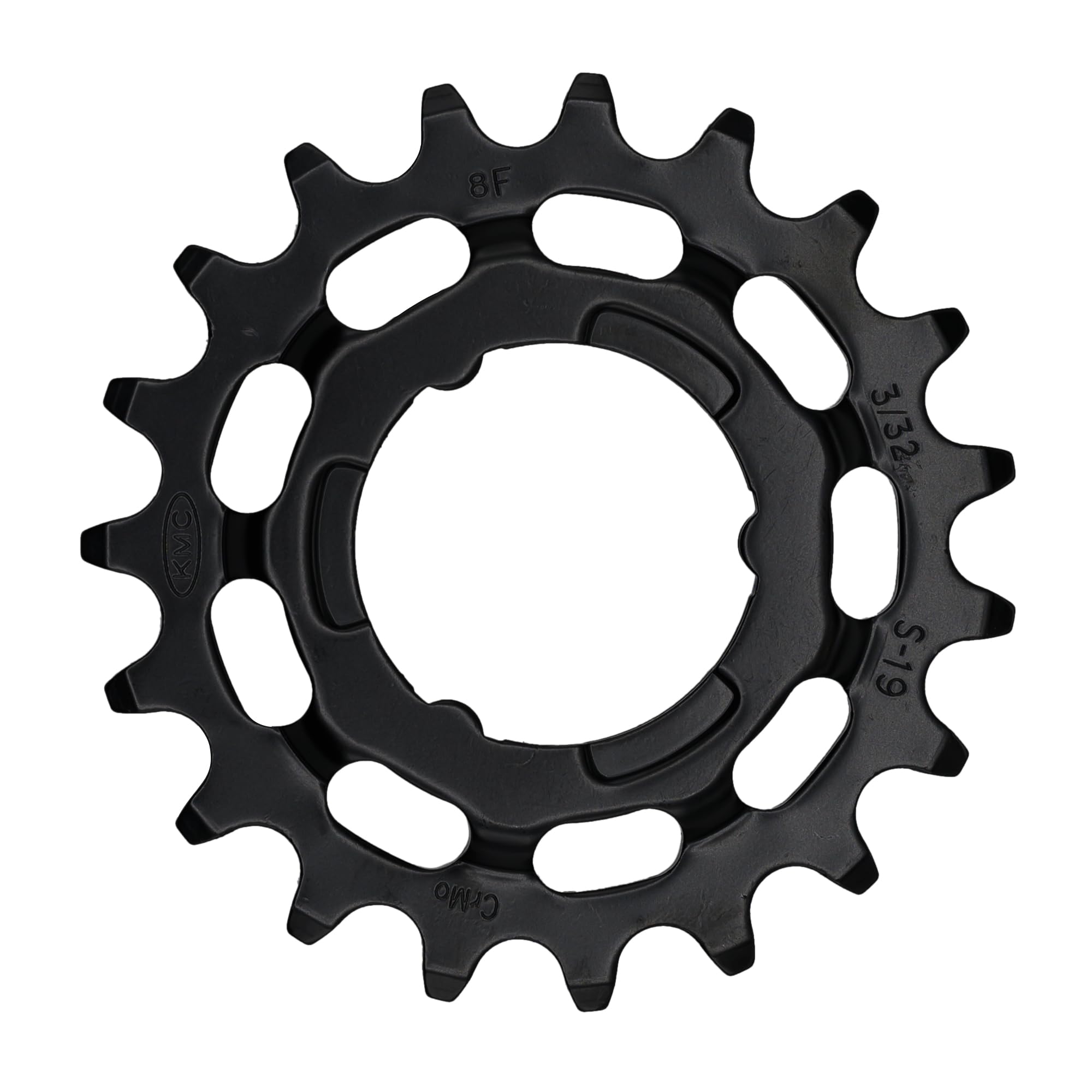 KMC Shimano Narrow Rear Sprocket, Black, 19T