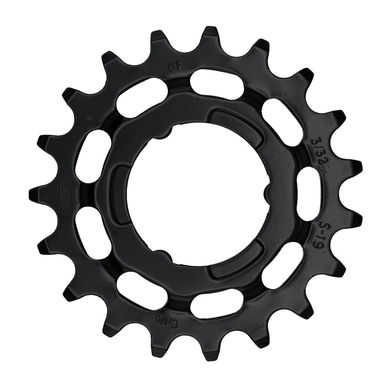 KMC Shimano Narrow Rear Sprocket, Black, 19T