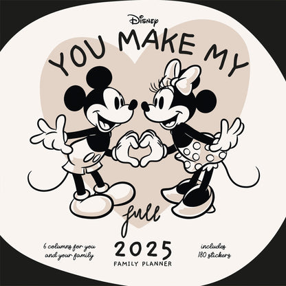 Mickey & Friends 2025 Family Planner Calendar
