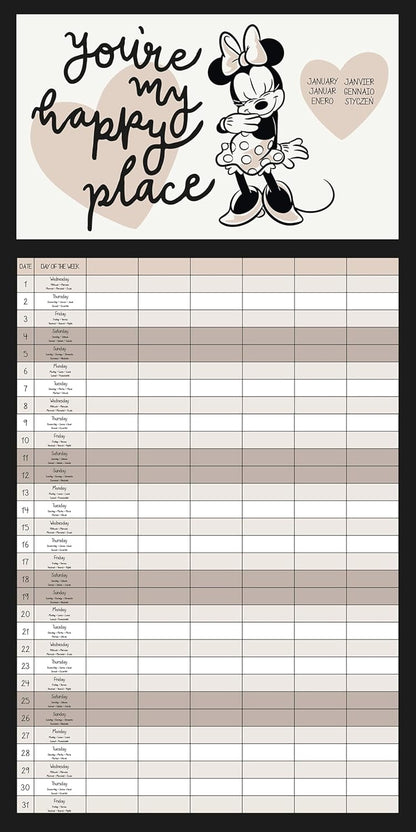 Mickey & Friends 2025 Family Planner Calendar