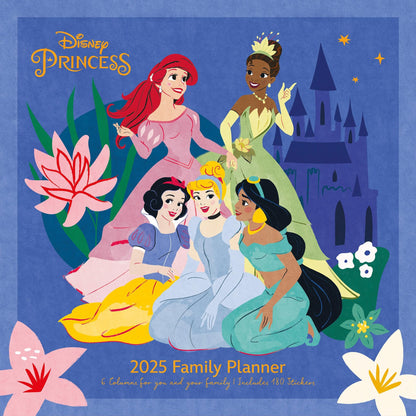 Disney Princess (Princess Stories) 2025 Family Planner Calendar