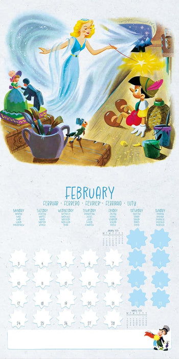 Disney Classics (Golden Books) 2025 Square Calendar