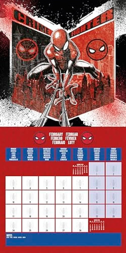 Spider-Man 2025 Square Calendar