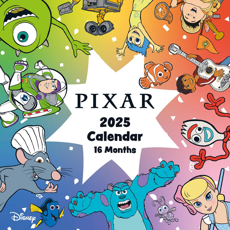 Disney Pixar (Collection) 2025 Square Calendar